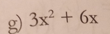 3x^2+6x