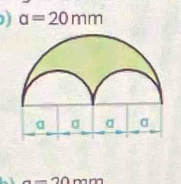 ) a=20mm
10