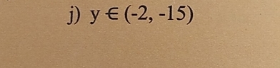 y∈ (-2,-15)