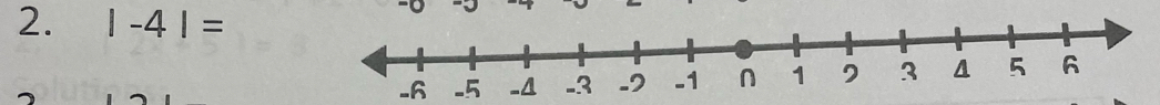 |-4|=
-0
-6