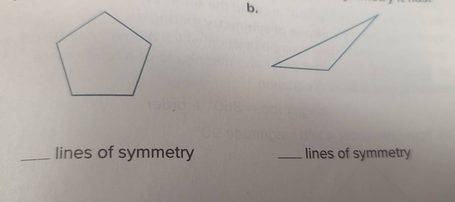 b,
_lines of symmetry _lines of symmetry