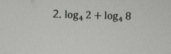 log _42+log _48