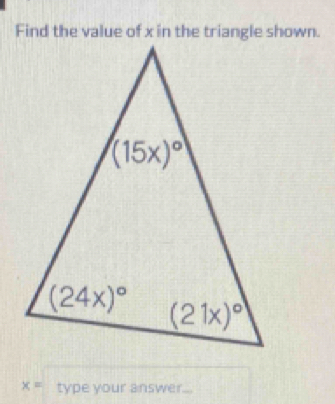 x= type your answer...