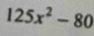 125x^2-80