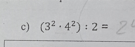 (3^2· 4^2):2=