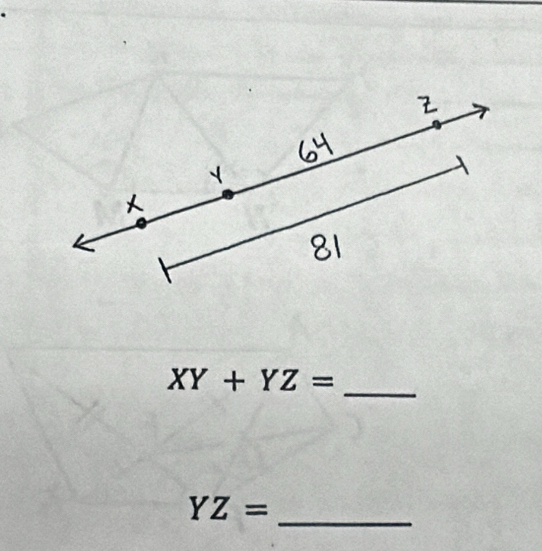 XY+YZ=
_ 
_
YZ=