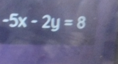 -5x-2y=8