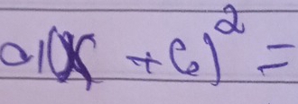 010(x+6)^2=