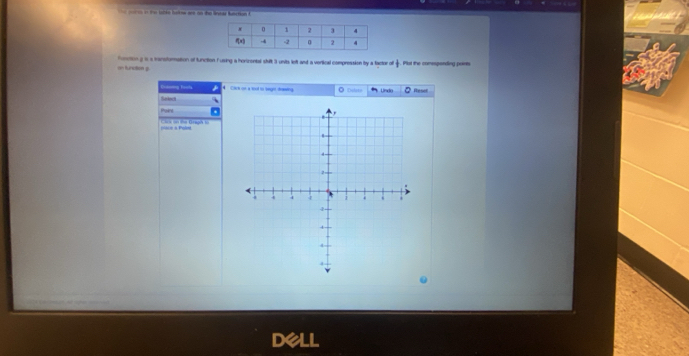 Solved: hostion g is a transtoration of function Furing a horizental ...