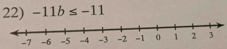 -11b≤ -11