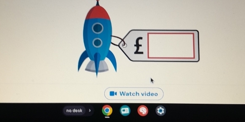 £□
Watch video 
no desk