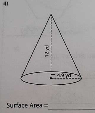 Surface Area =