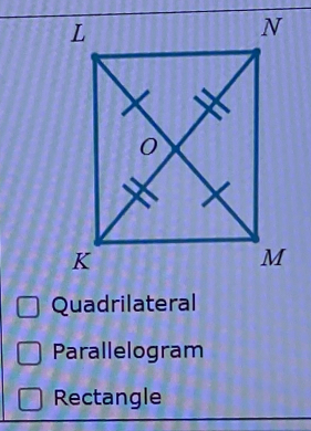 Quadrilateral Quadrilateral
Parallelogram Parallelogram Parallelogram
Rectangle Rectangle Rectangle