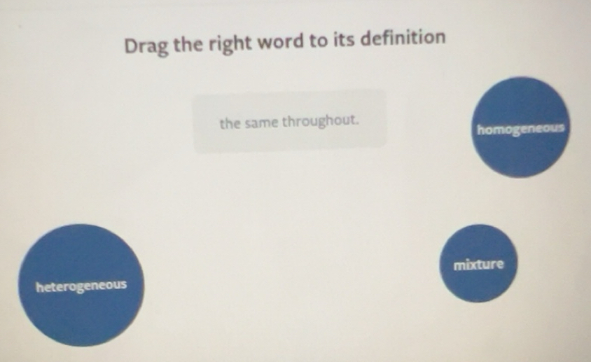 Solved: Drag the right word to its definition the same throughout ...