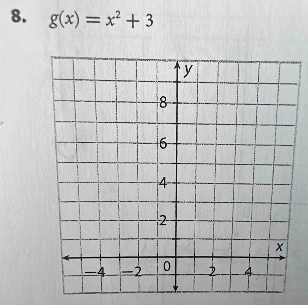 g(x)=x^2+3