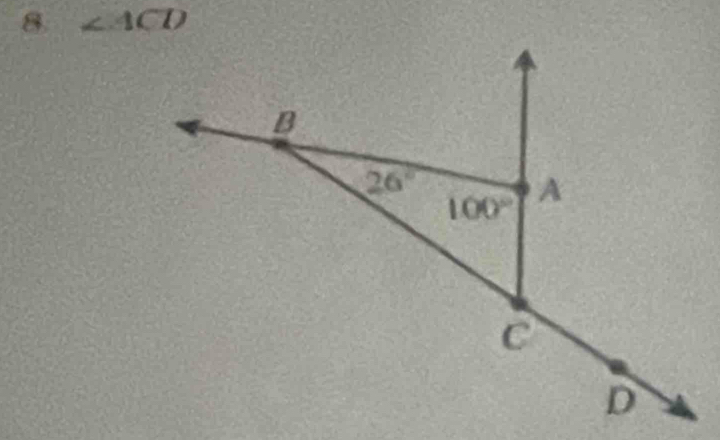 8∠ ACD