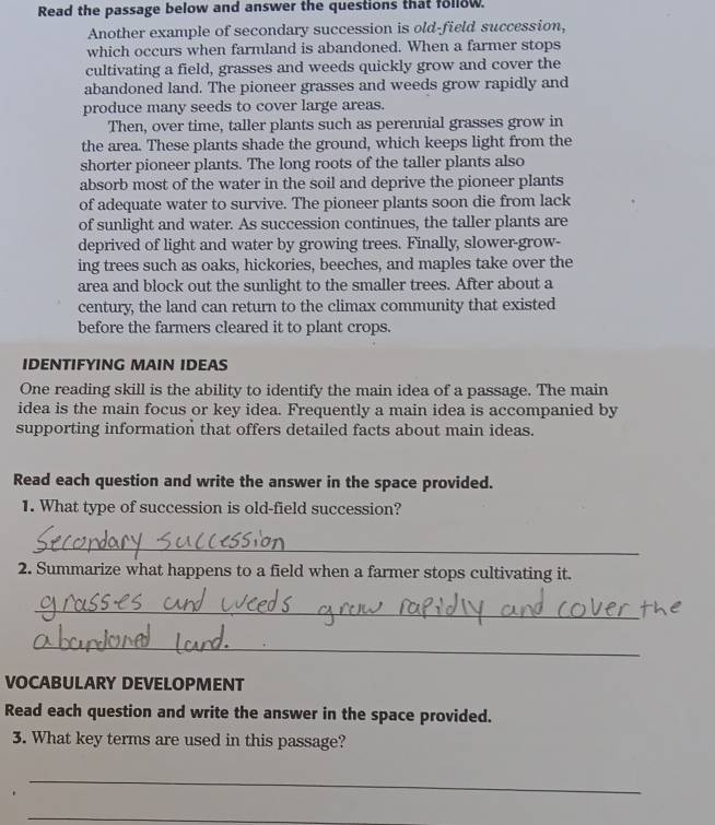 Solved: Read the passage below and answer the questions that follow ...
