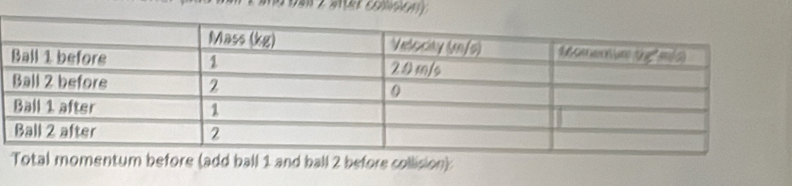 re (add ball 1 and ball 2 before collision):