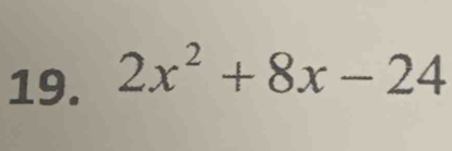 2x^2+8x-24