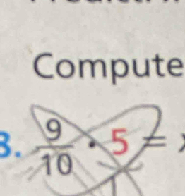 Compute
B