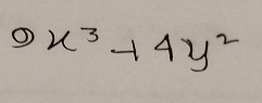 9x^3+4y^2