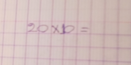 20* 10=