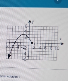 erval notation.)