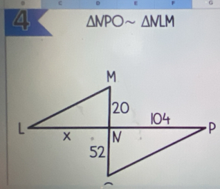 a c D ε G 
4 △ NPOsim △ NLM