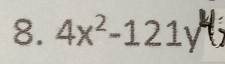 4x²-121y