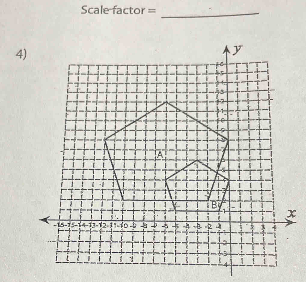 Scale factor =_ 
4)