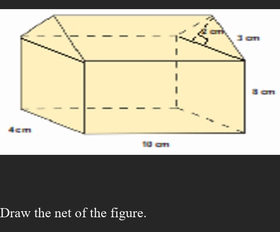 Draw the net of the figure.