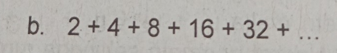 2+4+8+16+32+ _