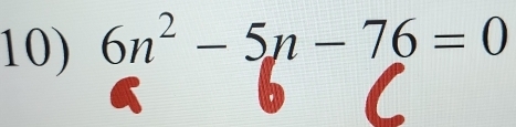 6n^2-5n-76=0