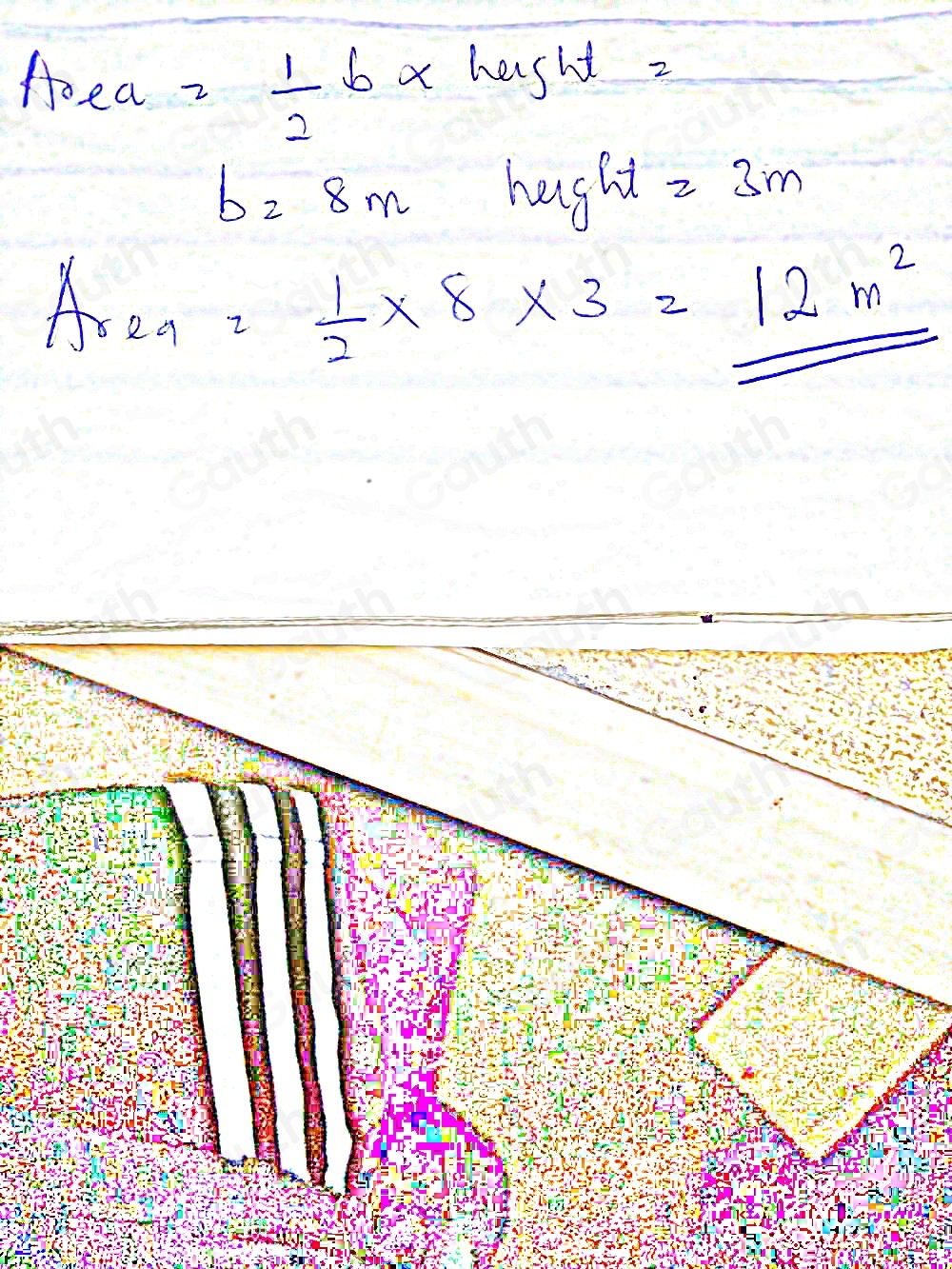 Solved: The diagram shows the dimensions, in meters, of Alice's ...