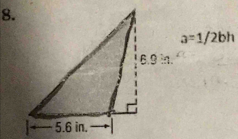 a=1/2bh