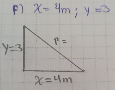 () x=4m^9 y=3