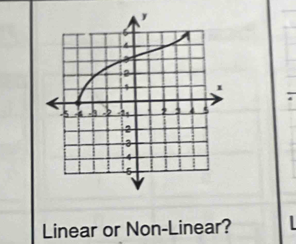 Linear or Non-Linear?