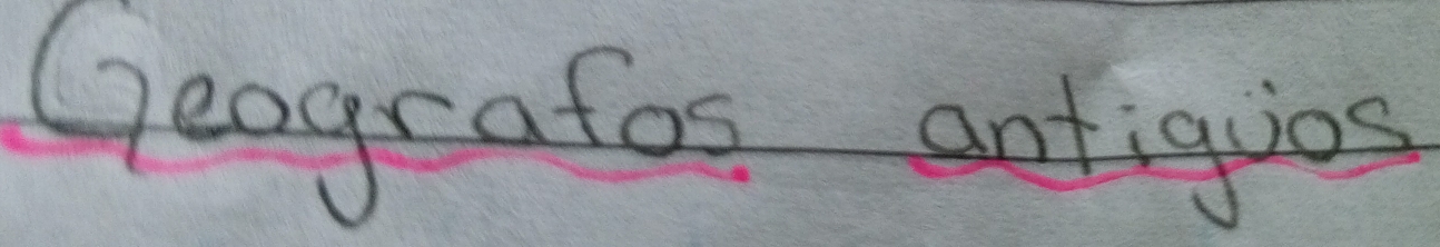 Geografos anfiguios