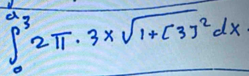 ∈t _0^(32π · 3xsqrt(1+[3]^2))dx