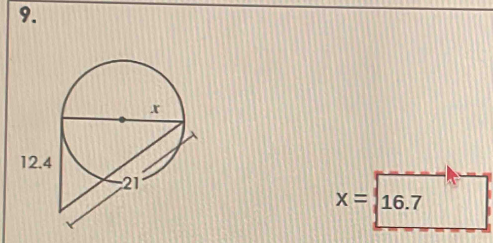 x= 1 6.7