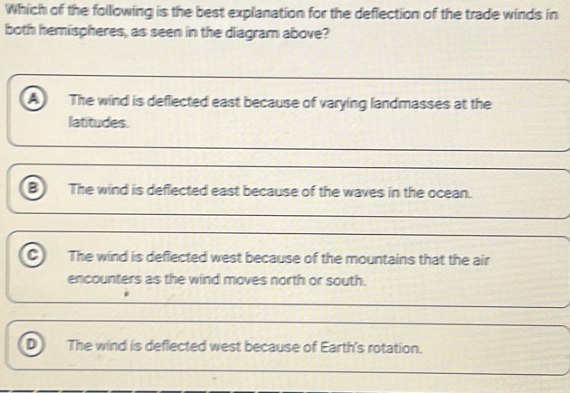 Solved: Which of the following is the best explanation for the ...