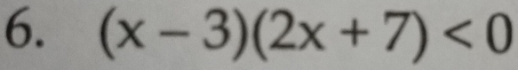 (x-3)(2x+7)<0</tex>