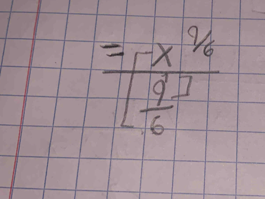 frac =-x^(9/6)sqrt(frac 9)6^((-1))