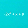 -2x^2+x+9