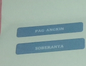 PAG-ANGKIN 
SOBERANYA