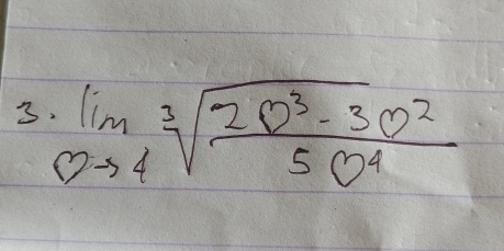 3 limlimits _0to 4sqrt[3](frac 20^3-30^2)50^4