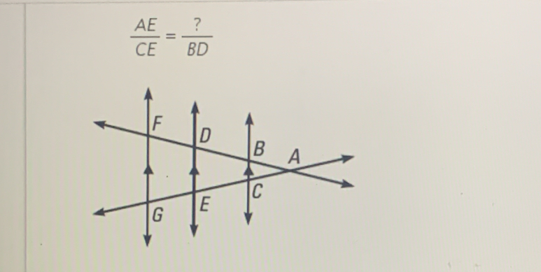  AE/CE = ?/BD 