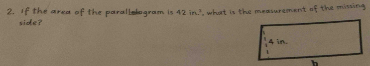 42in.^2 , what is the 
side?