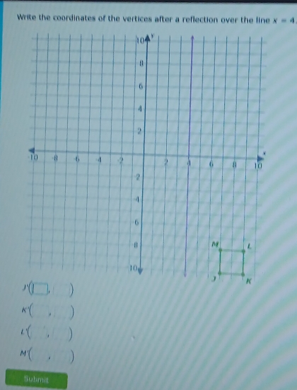 x=4
K°. 
'(   
M( )
Submit