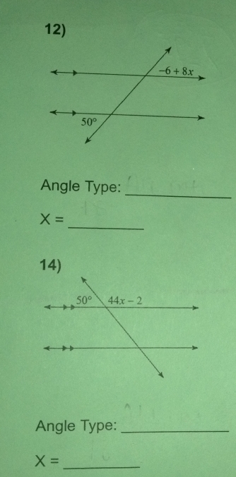 Angle Type:
_
X=
Angle Type:_
_ X=